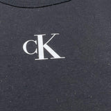 Calvin Klein Canotta Tinta Unita con Logo per Bambina IG0IG02435 NERO CALVIN KLEIN 
