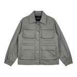 John Richmond Giubbino Tinta Unita con Bottoni per Bambino RBP26036GB GRIGIO JOHN RICHMOND 