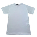 Manuel & Frank T-Shirt Girocollo Tinta Unita  per Bambino MF7130B BIANCO MANUEL & FRANK 