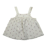 Play Up Canotta Tinta Unita con Stampe per Neonata PA022AQ11150 PANNA PLAY UP 