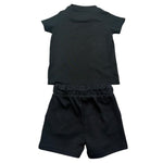 John Richmond Completo 2 Pezzi Canotta-Bermuda Tinta Unita per Neonato RIP26006CJ NERO JOHN RICHMOND 