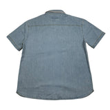 Refrigiwear Camicia Mezza Manica In Denim per Bambino 153SRMJS25 AZZURRO REFRIGIWEAR 