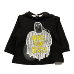 NEVER TOO shirt girocollo tinta unita con logo Nero per Neonato NT1071N NERO NEVER TOO 