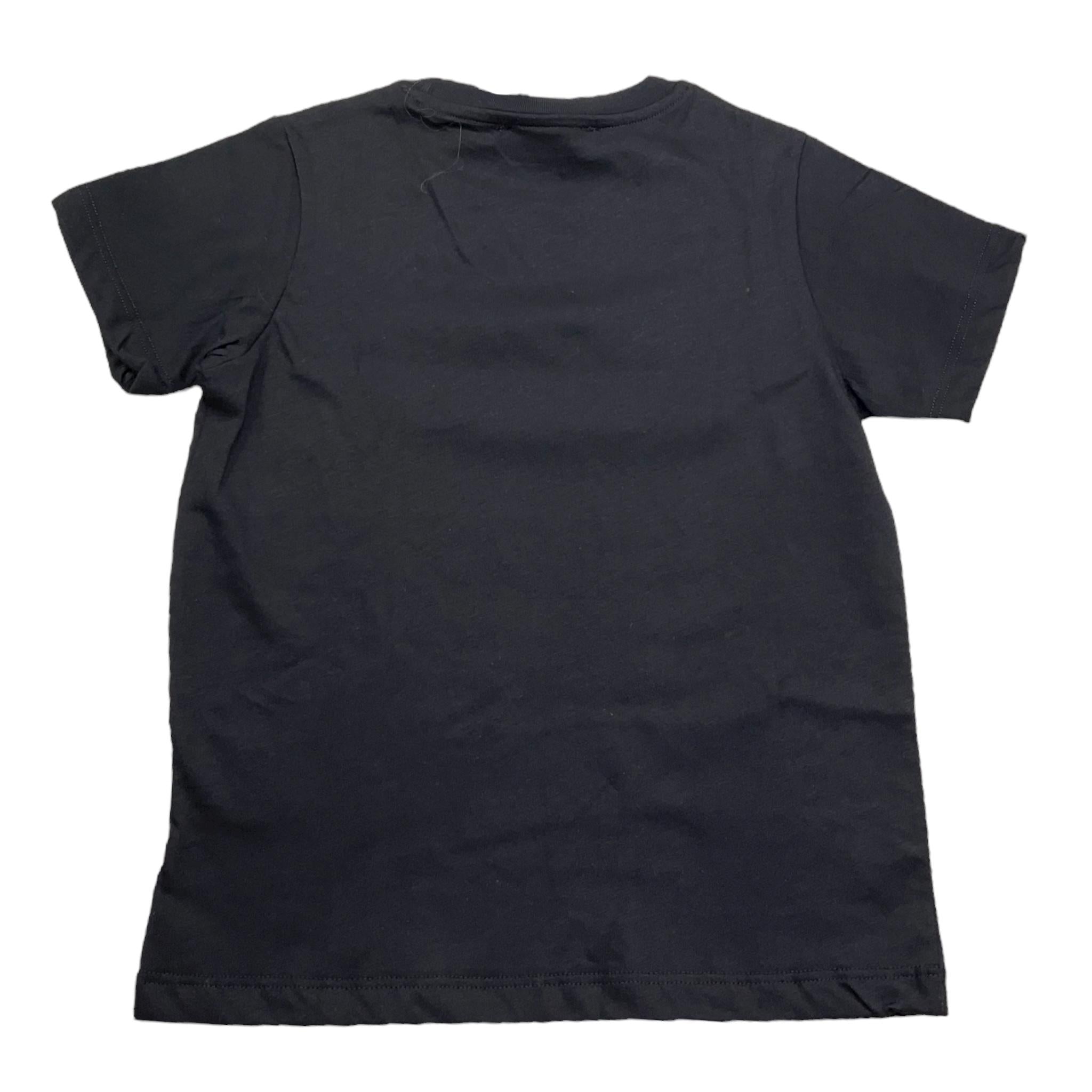 Iceberg T-Shirt Girocollo Tinta Unita con Logo per Bambino TSICE3301J NERO ICEBERG 