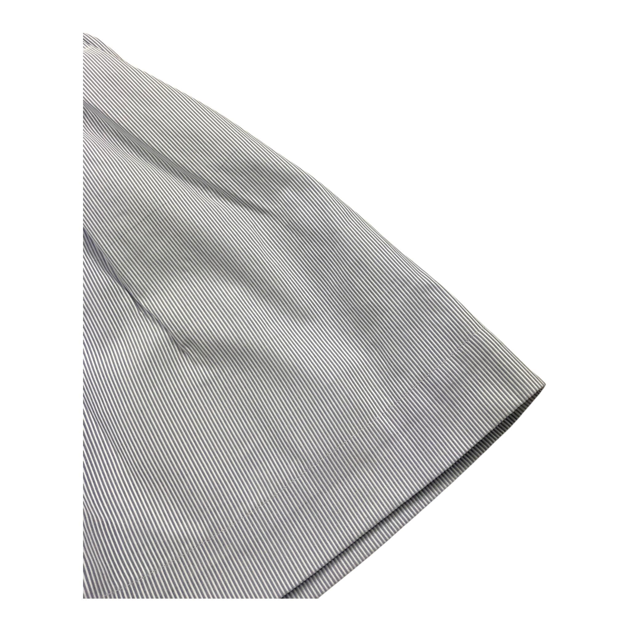 Jesvrvm Abito Mezza Manica Tinta Unita con Fantasia A Righe per Bambina IRIS BIANCO JESVRVM 