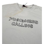 Pinko T-Shirt Girocollo tinta unita con Logo Bianco per Bambina 029830 BIANCO PINKO 