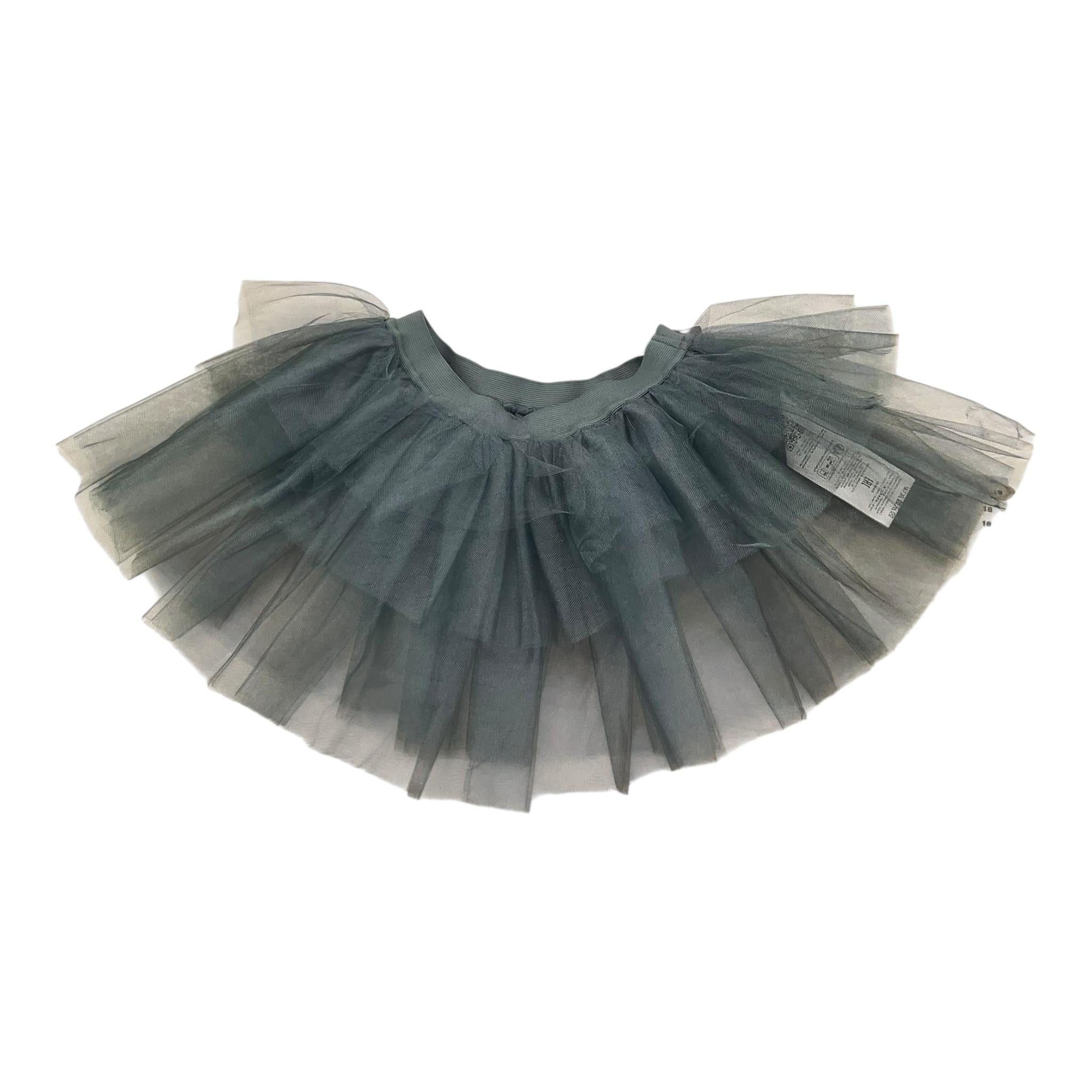 Dou Dou Gonna Tinta Unita In Tulle per Bambina DW7A51 VERDE DOU DOU 