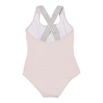 Karl Lagerfeld Costume Intero Tinta Unita con Stampe per Neonata Z30512 ROSA KARL LAGERFELD 