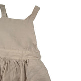 Il Gufo Abito Giromanica Tinta Unita per Bambina P25VP020L6006 BEIGE IL GUFO 