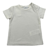 M+E' T-Shirt Girocollo Tinta Unita per Neonato UEM0575 PANNA M+E' 