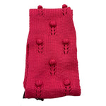 LIU JO sciarpa tinta unita con ricami Fuxia per Bambina 4DX562 FUXIA LIU JO 