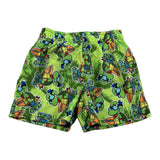 Mousse Costume Modello Bermuda Tinta Unita con Stampa per Bambino NINJASURFCO VERDE MOUSSE 
