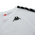 Kappa T-Shirt Girocollo tinta unita con Logo Bianco per Bambino 174934 BIANCO KAPPA 