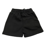 Iceberg Bermuda Felpa Tinta Unita con Stampa per Neonato BFICE5112B NERO ICEBERG 