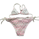 Saint Barth Costume 2 Pezzi Triangolo-Mutandina per Bambina RACHEL ROSA SAINT BARTH 