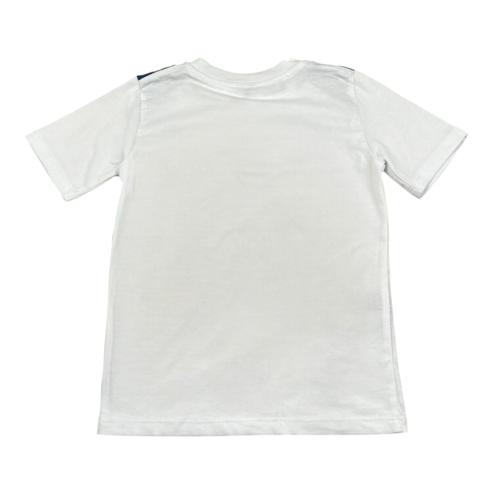 Duepuntozero T-Shirt Tinta Unita con Stampa per Neonato TSB256 BIANCO DUEPUNTOZERO 