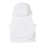 C.P. Company Giubbino Tinta Unita Smanicato con Zip per Bambino CUS00X BIANCO C.P. COMPANY 