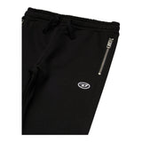 DIESEL pantalone tuta tinta unita con stampa logo Nero per Bambino J02031 NERO DIESEL 