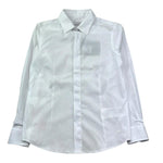 Paolo Pecora Camicia Manica Lunga Tinta Unita per Bambino PP4226 BIANCO PAOLO PECORA 