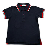 Jeckerson Polo Mezza Manica Tinta Unita per Bambino JB4022 BLU JECKERSON 