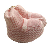 LITTLE BEAR babbucce tinta unita Rosa per Neonata 7141 ROSA LITTLE BEAR 