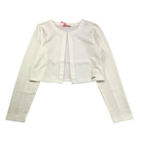 Liu Jo Coprispalle Tinta Unita con Bottone per Bambina GA3070 BIANCO LIU JO 