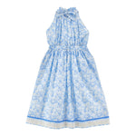 Philosophy Abito Tinta Unita con Fantasia Fiori per Bambina I1E909 AZZURRO PHILOSOPHY 