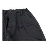 NEVER TOO pantallone tinta unita con elastico in vita Nero per Bambino NT1004R NERO NEVER TOO 