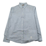 Eleventy Camicia Manica Lunga Fantasia A Righe per Bambino EW5P40X BIANCO/AZZURRO ELEVENTY 