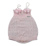 Cnd Pagliaccetto Tinta Unita Traforato per Neonata 55924469 ROSA CND 