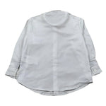 Manuel Ritz Camicia Manica Lunga Tinta Unita per Neonato MR1952 BIANCO MANUEL RITZ 