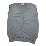 BiKKEMBERGS cardigan modello smanicato tinta unita  Grigio per Bambino BK1983 GRIGIO BiKKEMBERGS 