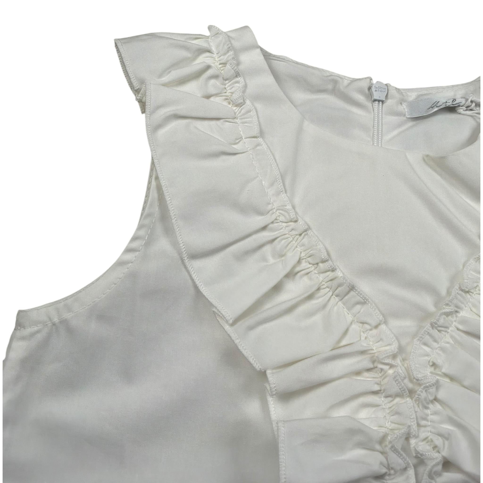 M+E' Camicia Giromanica Tinta Unita per Neonata UE0895N BIANCO M+E' 