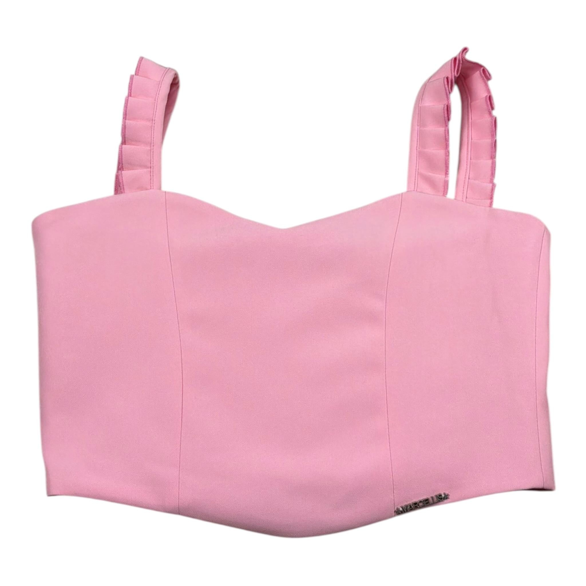 Marc Ellis Top Tinta Unita per Bambina JMJTP01162 ROSA MARC ELLIS 