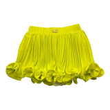 Twinset Gonna Tinta Unita con Balze per Bambina 251GJ2QQ5 GIALLO FLUO TWINSET 