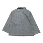 Babe & Tess Camicia Tinta Unita con Fantasia A Righe per Bambino 065180255 BLU BABE & TESS 