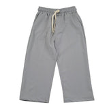 Duepuntozero Pantalone Tinta Unita con Elastico In Vita per Bambino PTBR1 GRIGIO DUEPUNTOZERO 
