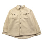 PAOLO PECORA camicia teddy tinta unita manica lunga Panna per Bambino PP3829X PANNA PAOLO PECORA 