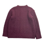 PAOLO PECORA maglia girocollo tinta unita Bordeaux per Bambino PP4094 BORDEAUX PAOLO PECORA 