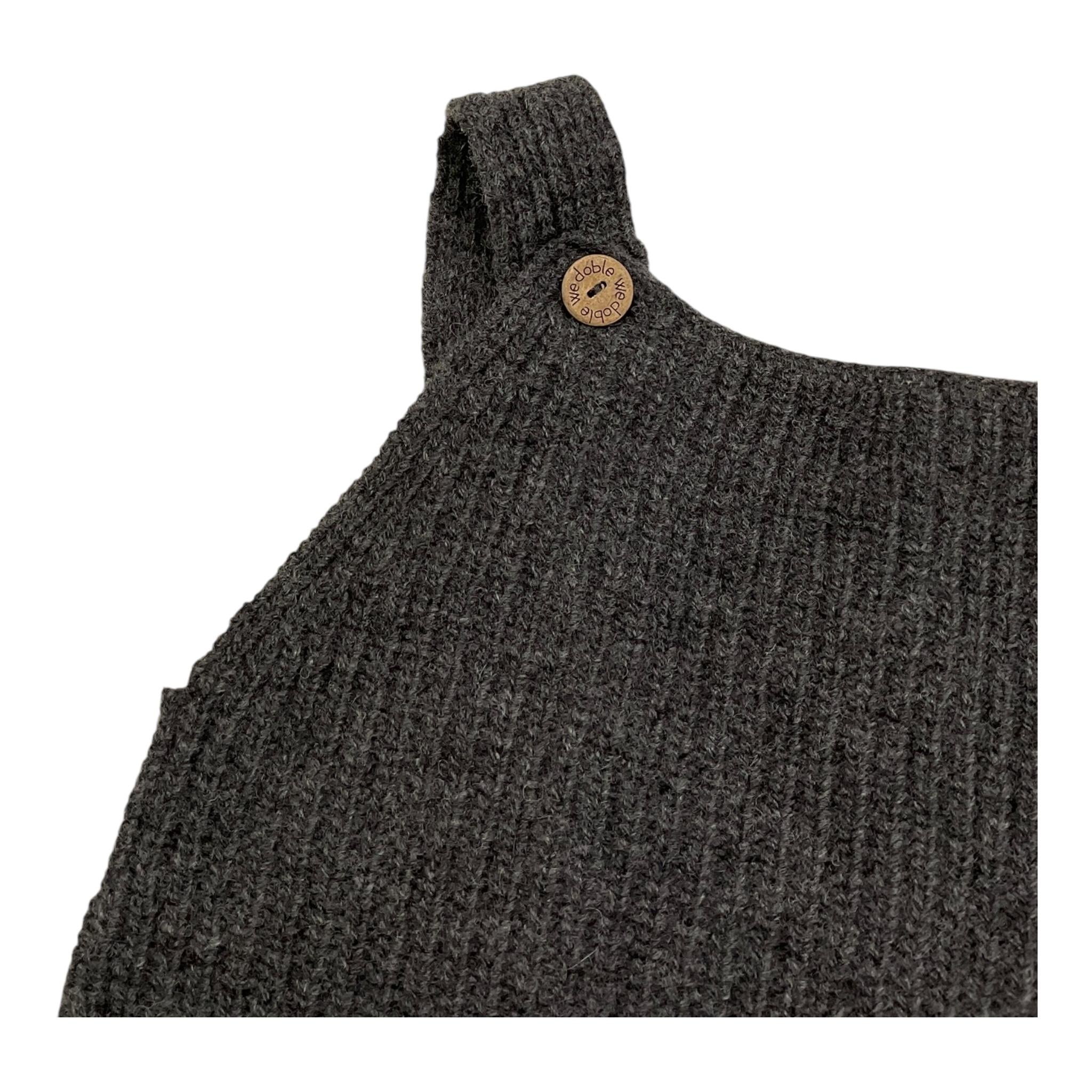 WEDOBLE tutina tinta unita giromanica Grigio per Neonato I2409310 GRIGIO WEDOBLE 