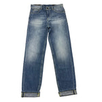 DONDUP jeans tinta unita con girovita regolabile Azzurro per Bambino DMPA276C AZZURRO DONDUP 