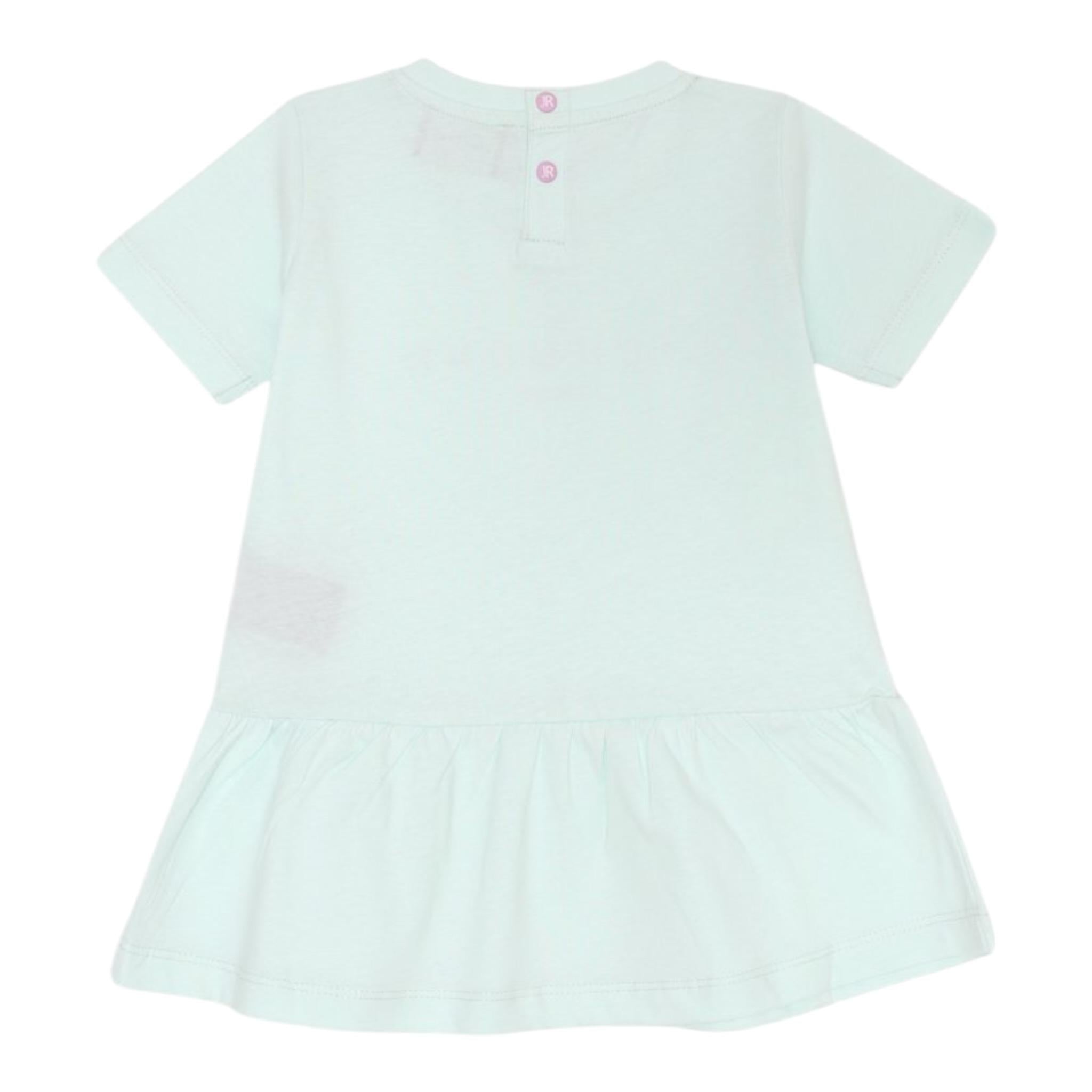 John Richmond Abito tinta unita con Stampa Verde Acqua per Bambina RIP25005VEJXXX VERDE ACQUA JOHN RICHMOND 