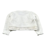 Granlei Coprispalle Tinta Unita con Ricami per Neonata 125250 PANNA GRANLEI 