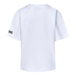 MOSCHINO t-shirt girocollo tinta unita con stampa Bianco per Bambina HDM06H BIANCO MOSCHINO 