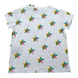John Richmond T-Shirt Girocollo Tinta Unita con Stampe per Neonata RIP25029TS BIANCO JOHN RICHMOND 