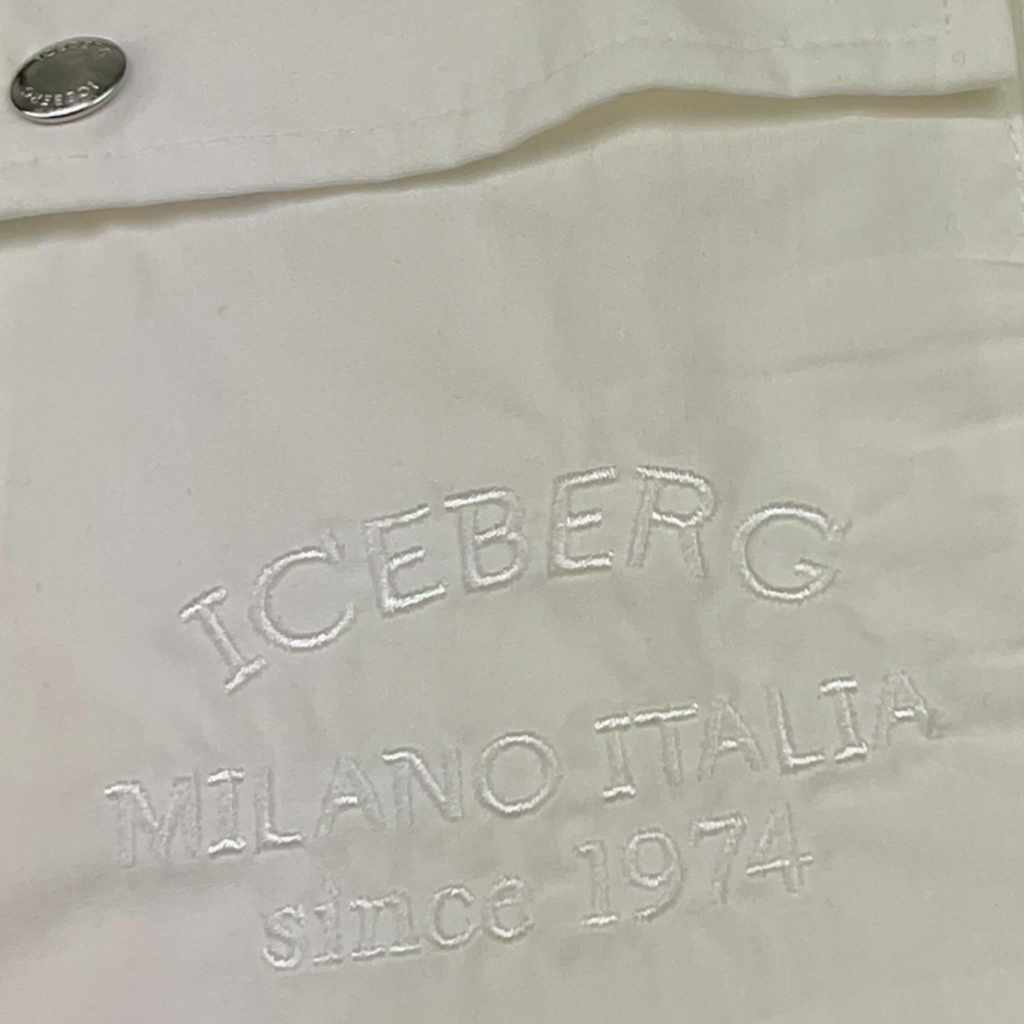 Iceberg Bermuda Tinta Unita con Stampa per Bambino TSICE5120J PANNA ICEBERG 