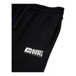 Diesel Pantalone Tinta Unita Modello Tuta con Elastico In Vita per Bambino J02041 NERO DIESEL 