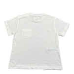 Teddy E Minou T-Shirt Girocollo Tinta Unita per Neonato E25SH015M0170 BIANCO TEDDY E MINOU 