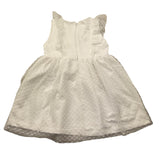 Liu Jo Abito Giromanica Tinta Unita con Tulle per Bambina KA3041J BIANCO LIU JO 