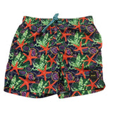 F**K Costume Modello Boxer Tinta Unita con Stampa per Bambino FHRR BLU F**K 